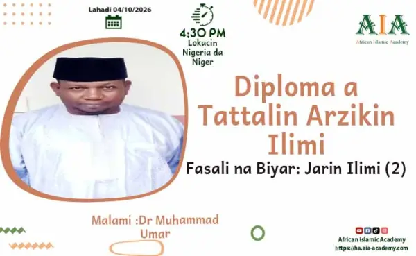 Fasali na Biyar: Jarin Ilimi (2)